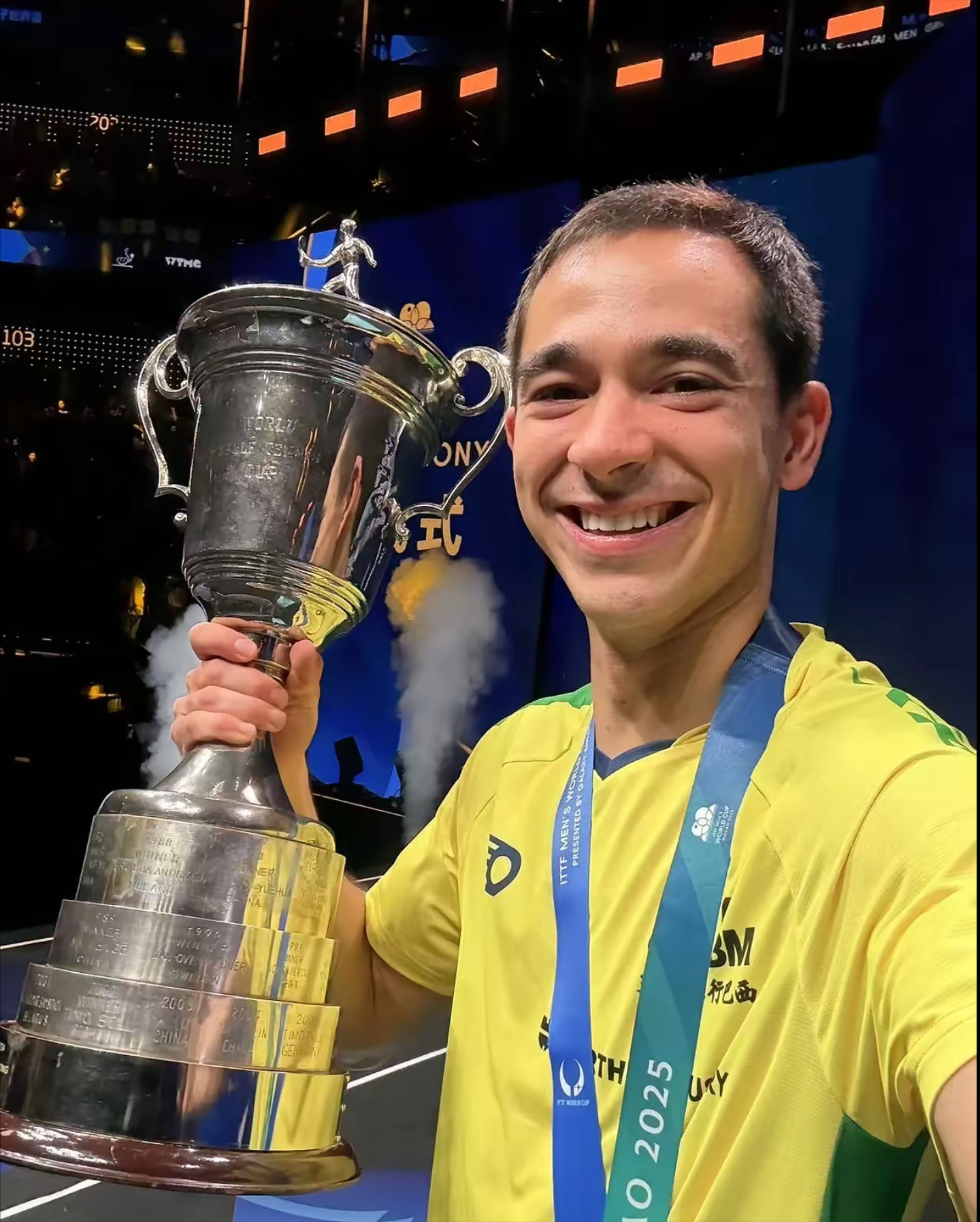 巴西选手迎战压力,勇夺胜利 巴西选手迎战压力,勇夺胜利